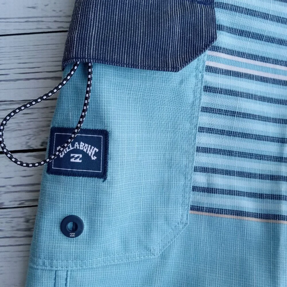 Men's BILLABONG Recycler Pro Performance Board Swim Shorts Size 30 NWOT‎